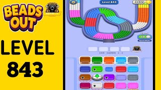 Beads Out Level 843 Solution and Walkthrough for Gameplay 