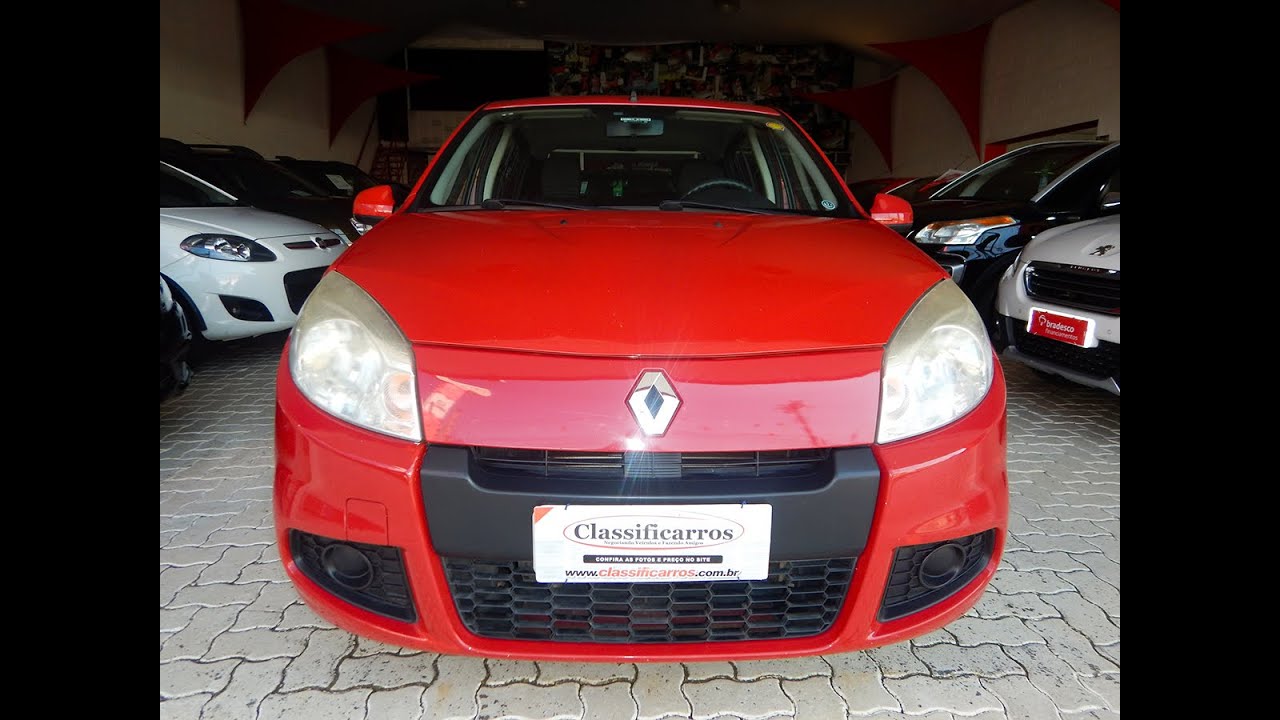 Renault Sandero Expression 1.0 12V SCE (Flex) Manual 2012 YouTube