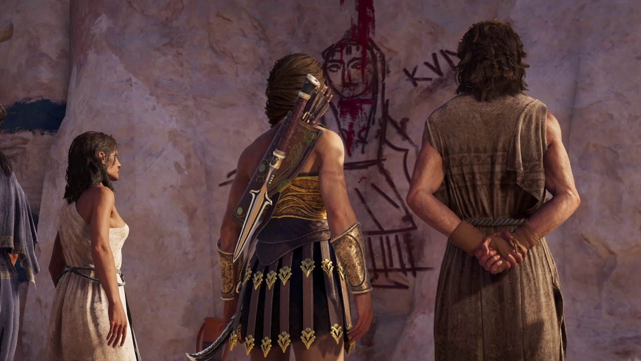 Assassin's Creed Odyssey - Надписи на стене - Где найти художника ...