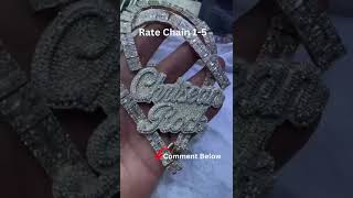 ChriseanRock Shows Off New Diamond Chain 🧊💎