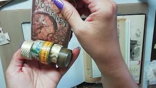 Tutorial : Junk Journal Page Decorating