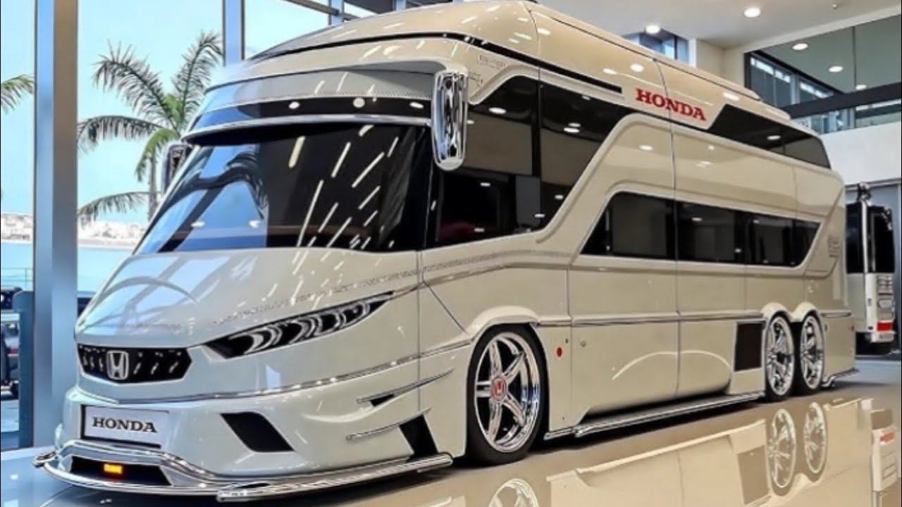 Honda Motorhome 2026 🚐 Обзор умного автодома будущего | Гибрид, технологии и комфорт