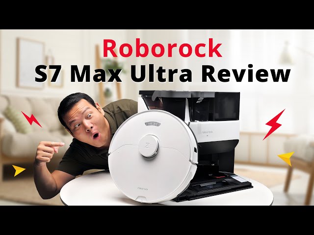Roborock S7 Max Ultra Review: the MOST Powerful I've Seen! 