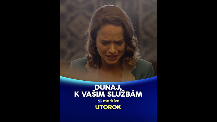 Dunaj, k vašim službám | V. séria od utorka na TV Markíza #shorts