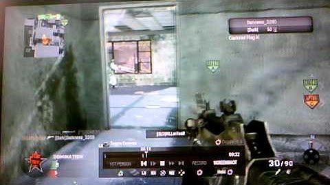 Black Ops: Triple Knife while Holding Motion Sensor