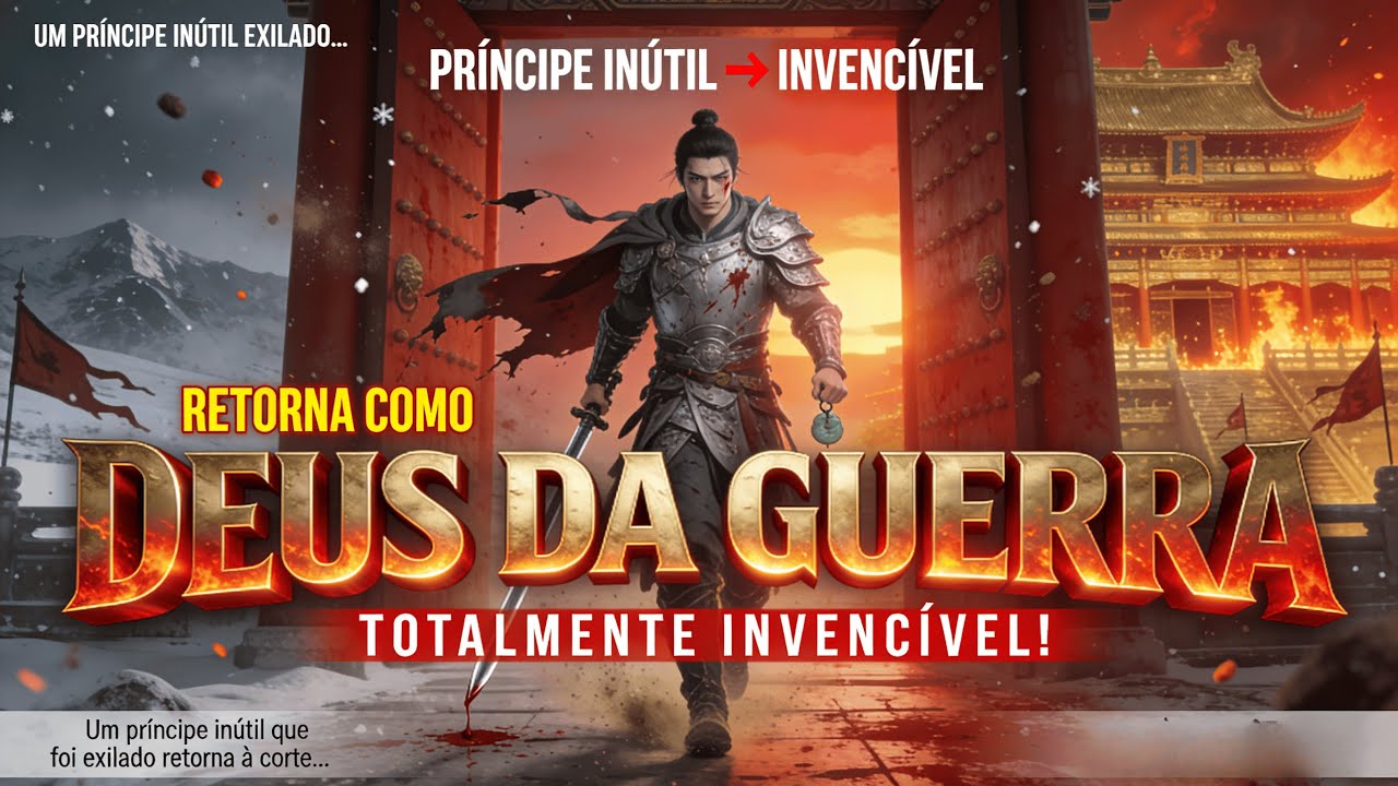 Um príncipe inútil que foi exilado retorna à corte como um deus da guerra invencível!