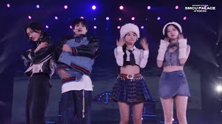 Seulgi,Jeno,Karina,Wonbin Perform 
