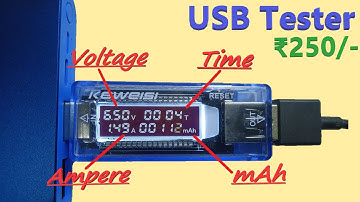 USB Tester | USB Charger Power Battery Capacity Tester | USB Voltage Current Meter | Review
