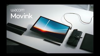 Wacom Movink pen display  Always ready to go