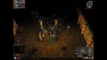 Dungeon Siege Mageworld - Walkthrough. Part 3: 1st boss (kind of) - Black Widow