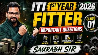 🔥 ITI 1st Year Fitter Important Questions 2026 | Most Important Fitter MCQ | Class-01 | Success ITI