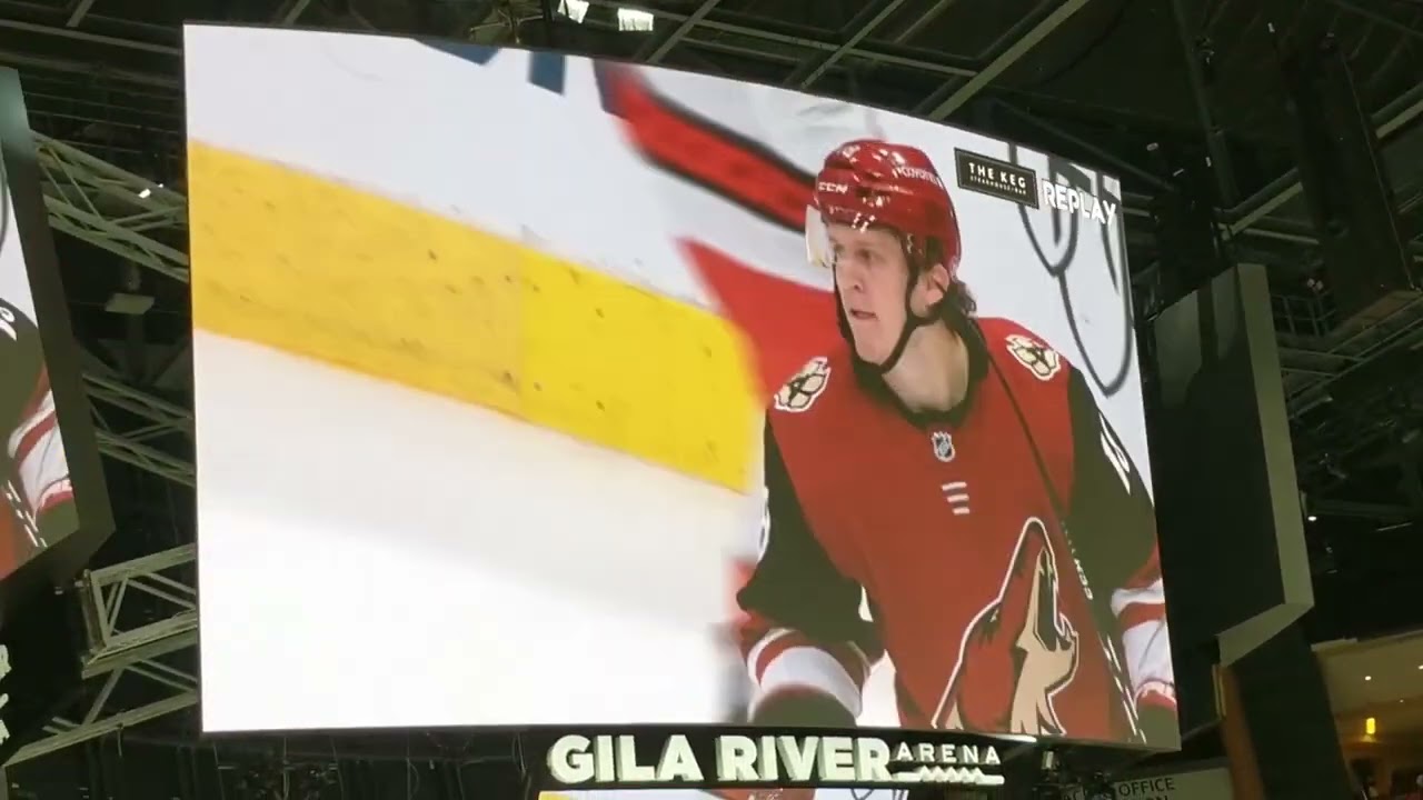 Arizona Coyotes Goal LIVE (from 2020)