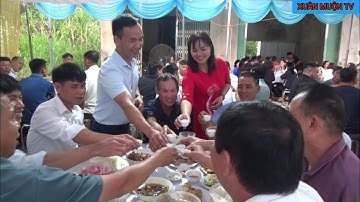 đi ăn cỗ cưới vùng Cao tân sơn lục ngạn Bắc Giang