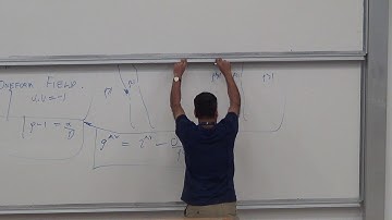 Shiraz Minwalla Lecture 3