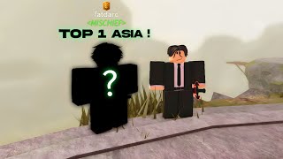 I Fought The Top 1 Asia Player Roblox Zoぞ Samurai