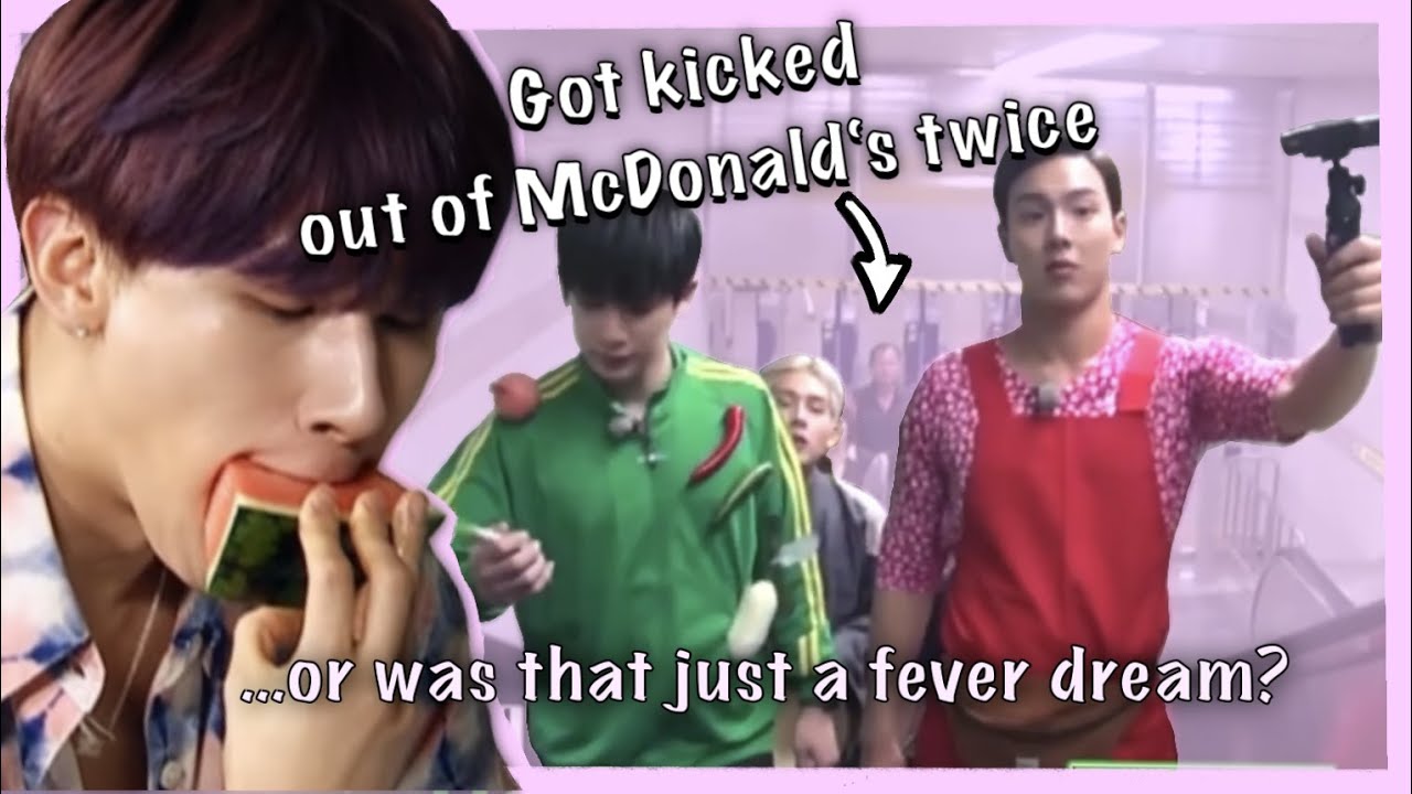 Are you having a fever dream or are you just watching Monsta X variety shows?