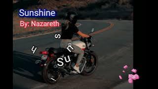 Download lagu Nazareth - Sunshine With Lyrics (HQ)