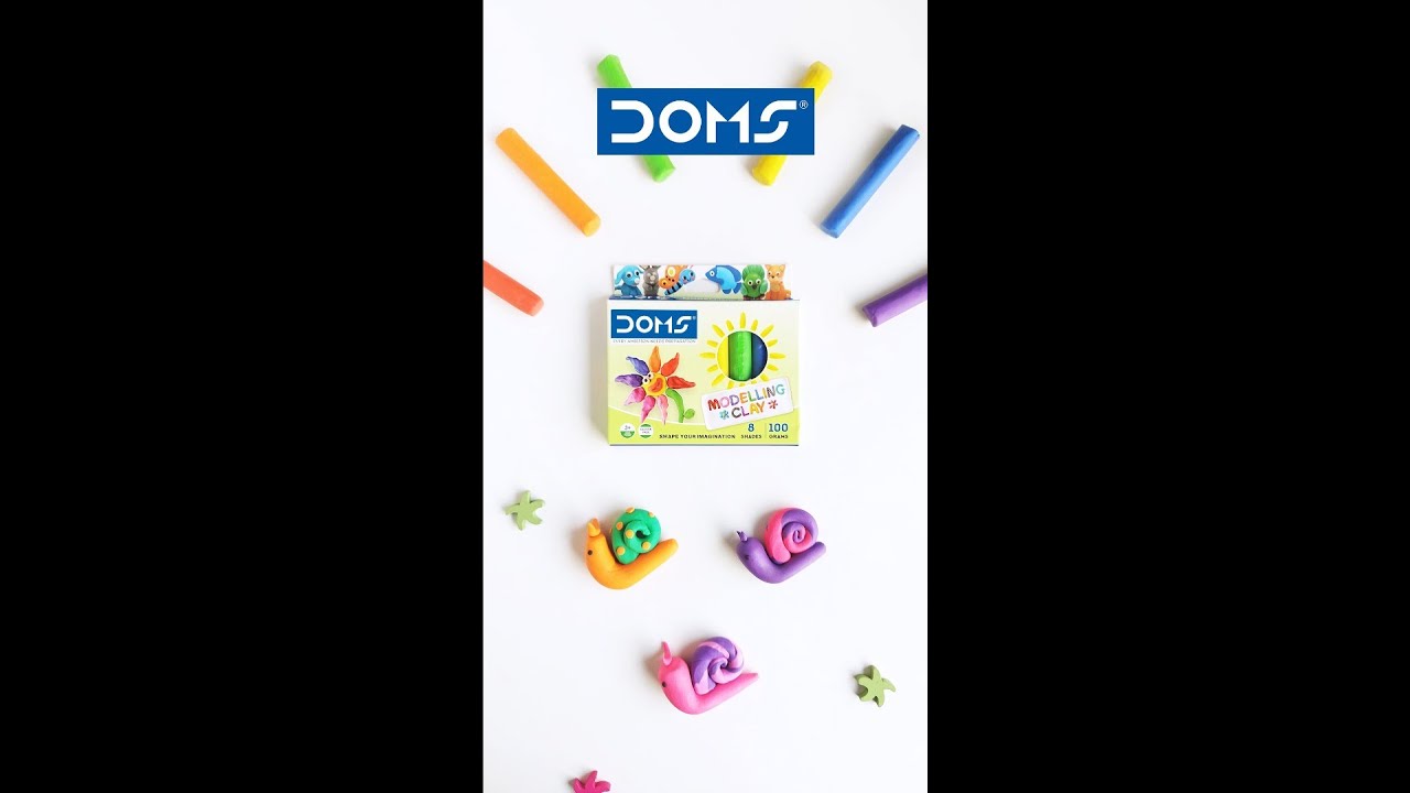 DOMS | Modelling Clay | your imaginations will be shaped into artistic results.