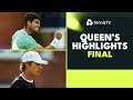 Carlos alcaraz vs alex de minaur for the title  queens 2023 final highlights