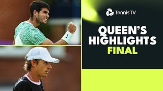 Carlos Alcaraz vs Alex De Minaur For The Title! | Queen's 2023 Final Highlights