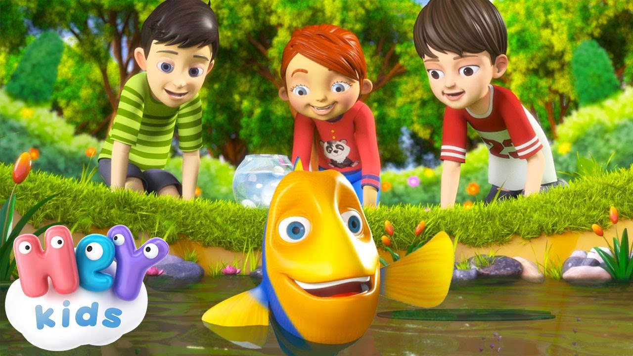 Peștișorul Drăguț 🐠 Cântece pentru copii în română - CanteceGradinita