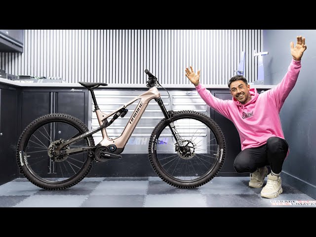 MTB GEARBOX DREAM BUILD! - Pinion Motor! ( Rockshox / Magura / Contiental )  - YouTube