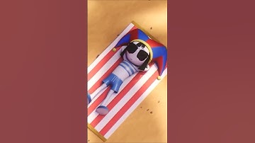 The CIRCUS MEMBERS in SWIMSUITS - The Amazing Digital Circus: Episode 7 🎪