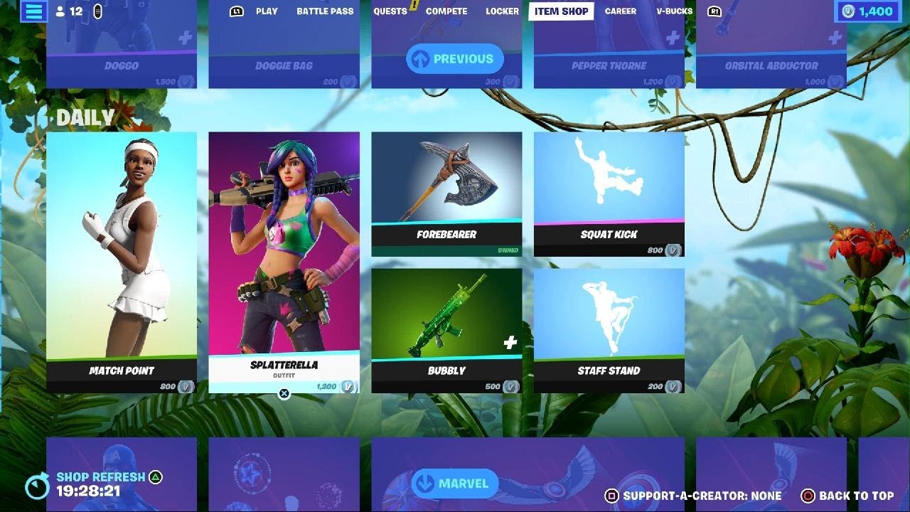 Fortnite Item shop July 2 2023