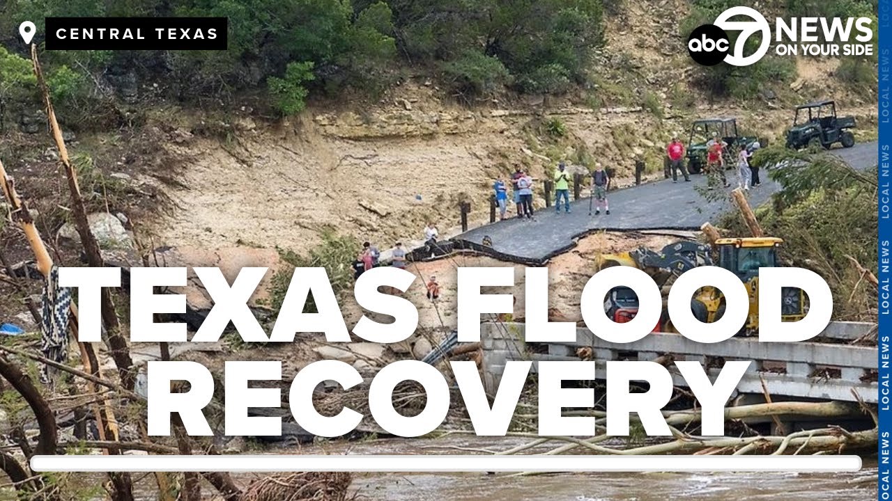 Volunteer firefighters in Texas stage massive operation for recovery efforts following deadly flood