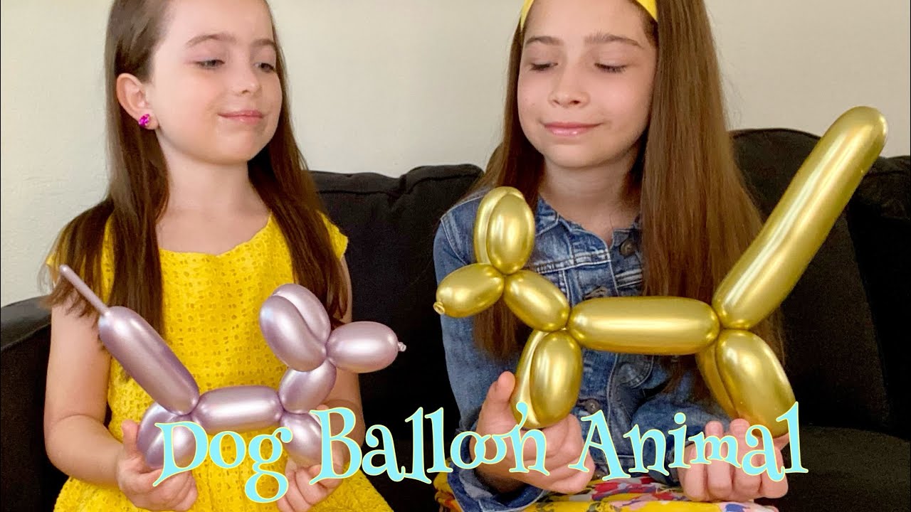 How to make a dog balloon animal YouTube