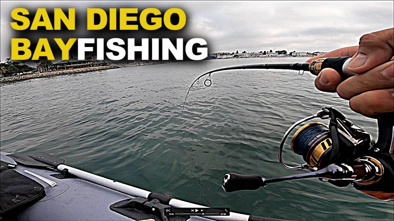 Dinghy Fishing San Diego Bay! Tips Techniques How To's 
