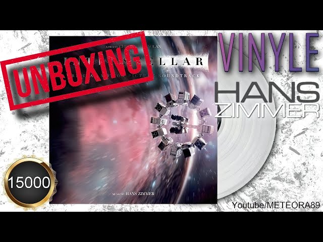 Hans Zimmer - Interstellar Soundtrack (Vinyle Clear Crystal Edition Limitée  Numérotée)