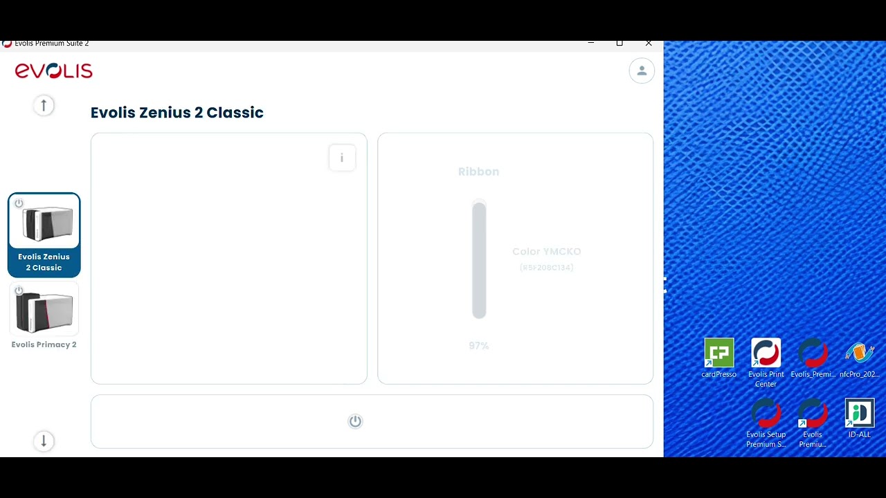 How to change Evolis ID Card Printer Output Hopper
