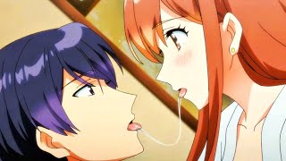 Hottest Anime Kiss  Best Anime kisses  Sexy Anime Kissing  Tongue Kiss  Cute And Funny Anime Kiss