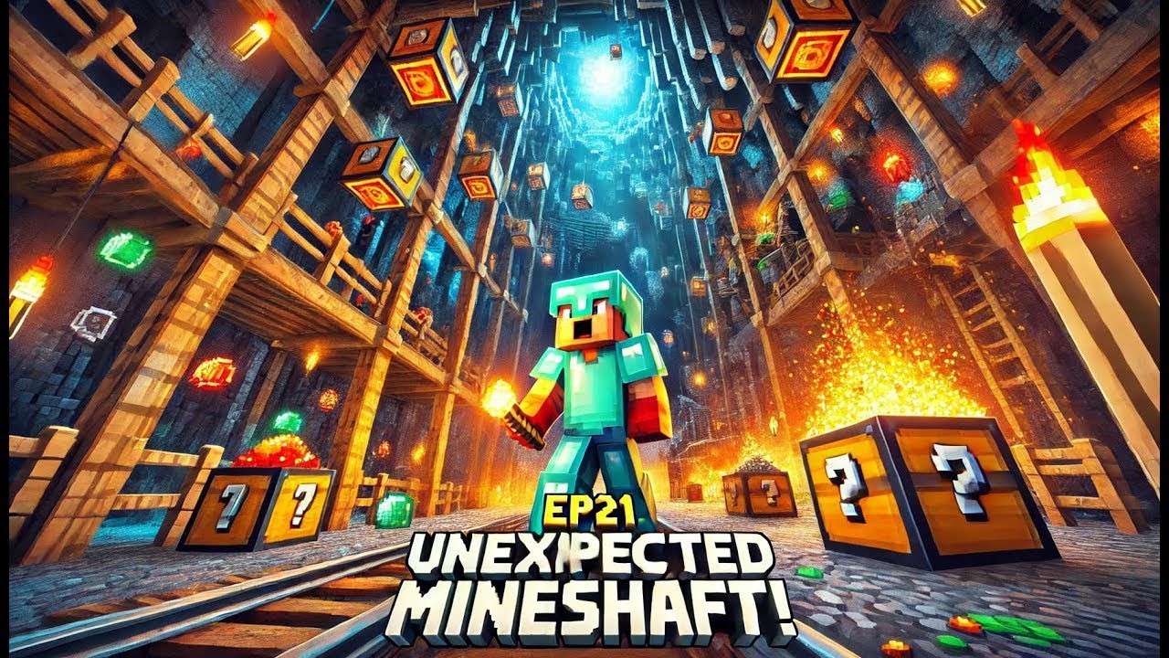 Finding a Mineshaft *minecraft survival series* (ep 21) - YouTube