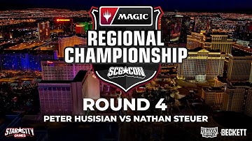 Peter Husisian vs Nathan Steuer | Round 4 |  MTG Modern Regional Championship | Las Vegas, Nevada