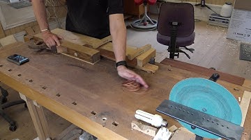 Violin maker Peter Westerlund Part 39. Making the blacks in the purfling