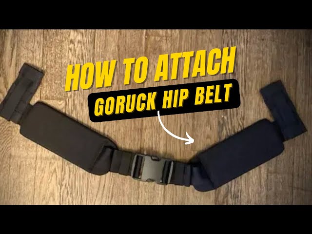 goruck hip belt