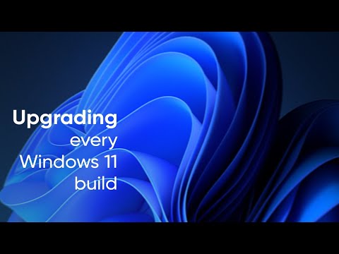 Every Windows 11 build in 3 minutes.