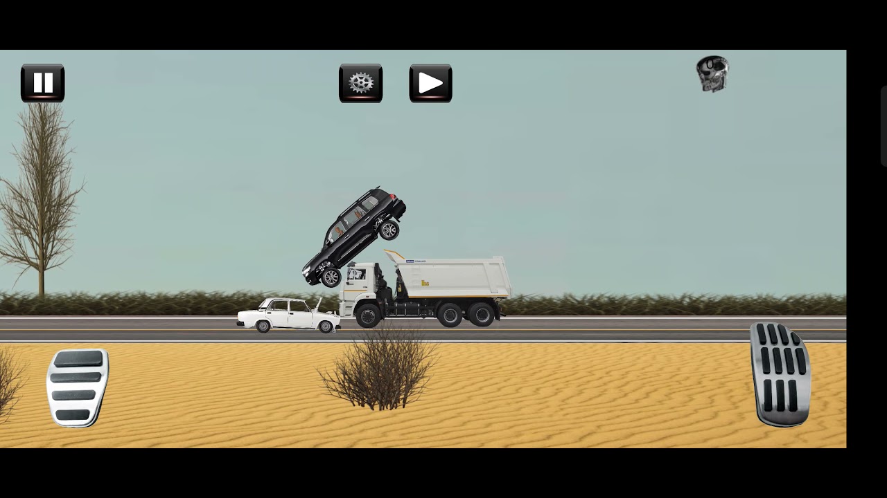 Car crash 2d 2 серия (поехали на полигон).
