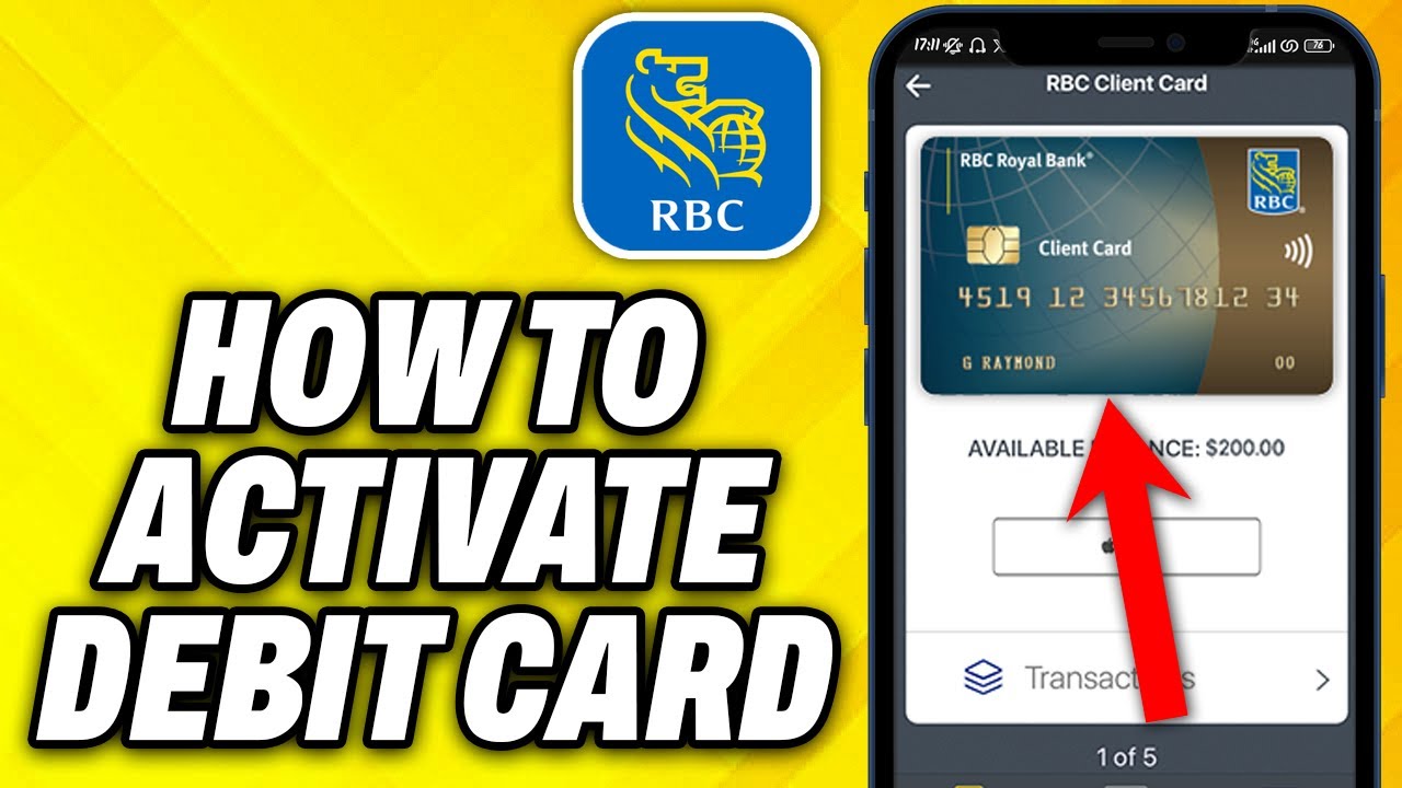 How To Activate RBC Royal Bank Debit Card (2025) - YouTube