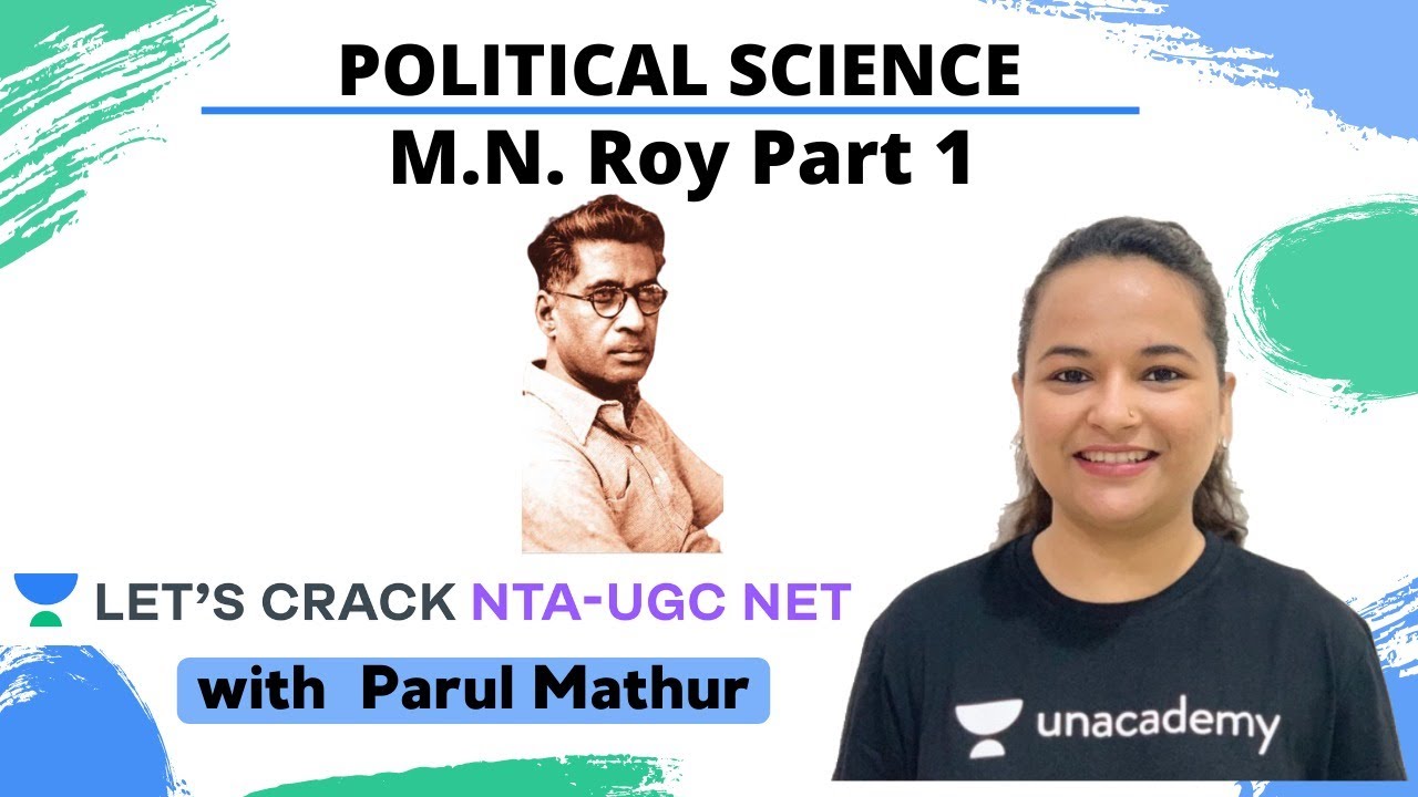 M.N. Roy Part 1 | Political Science Paper 2 | NTA-UGC NET | Parul ...
