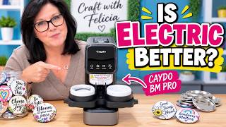 I Tried the Caydo Electric Button Maker — Here’s What Happened