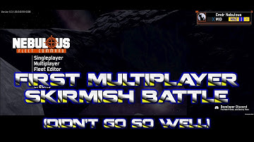 Nebulous Fleet Command - My First Multiplayer Battle (PVP)