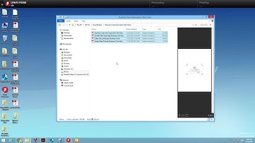 Fiery Friday - Business Card Automation
