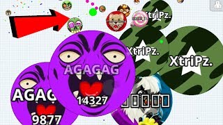Agar.io Solo Survival Mode Wins/Fails Best Moments Agario Mobile Gameplay