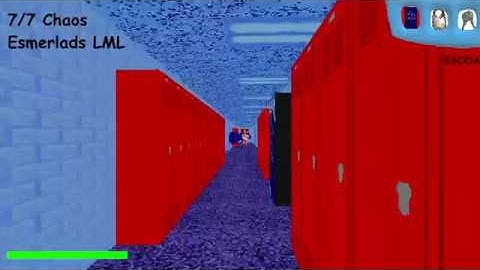 Sonic for hire ( Baldi Mod )