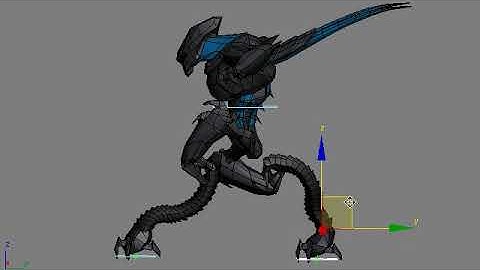 Alien leg design and rig (2008)