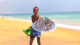 SEA OYSTER HUNTING | Cooking Sea Oyster Recipe | Prepare by KARUPPASAMI Thata | KGF