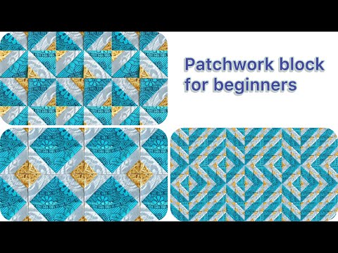 Easy Patchwork Block.